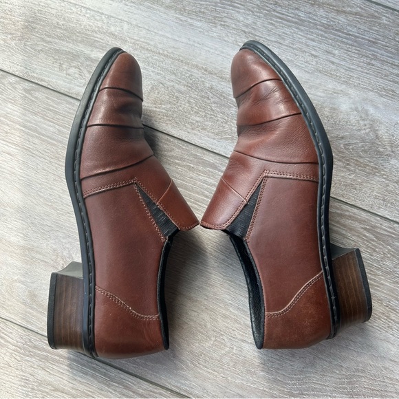 Rieker Anti Stress Brown Comfort Slip On Loafer - Picture 8 of 13